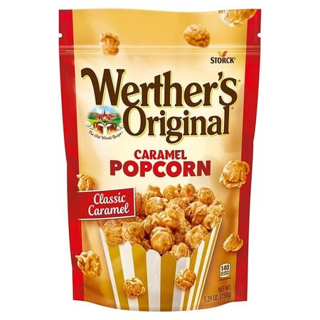 WERTHERS ORIGINAL Caramel Popcorn 5.29 oz Bagged, 10PK 138290